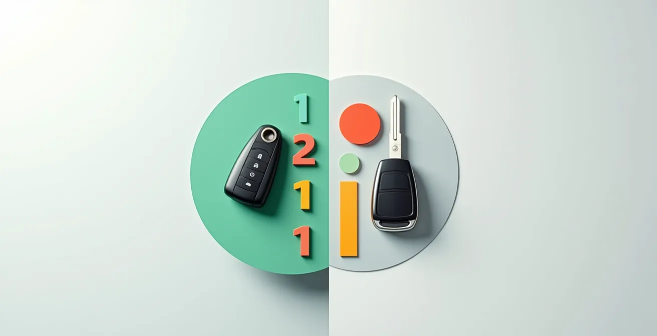 Vergelijking tussen elektrische auto en benzineauto met kostenvisualisatie